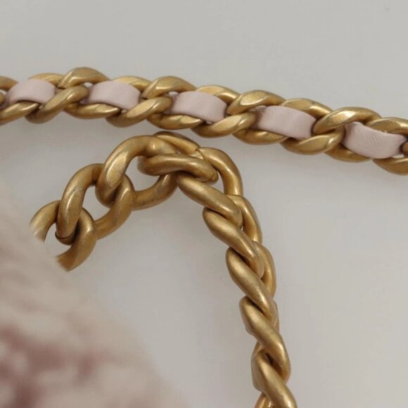 CHANEL Shearing Chain CHANEL 19 Bag Mouton 2way Pink M95573 CC Auth 116258AM - Picture 8 of 16